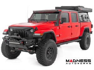 Jeep Gladiator JT Side Steps - Oval Nerf Steps - Rough Country